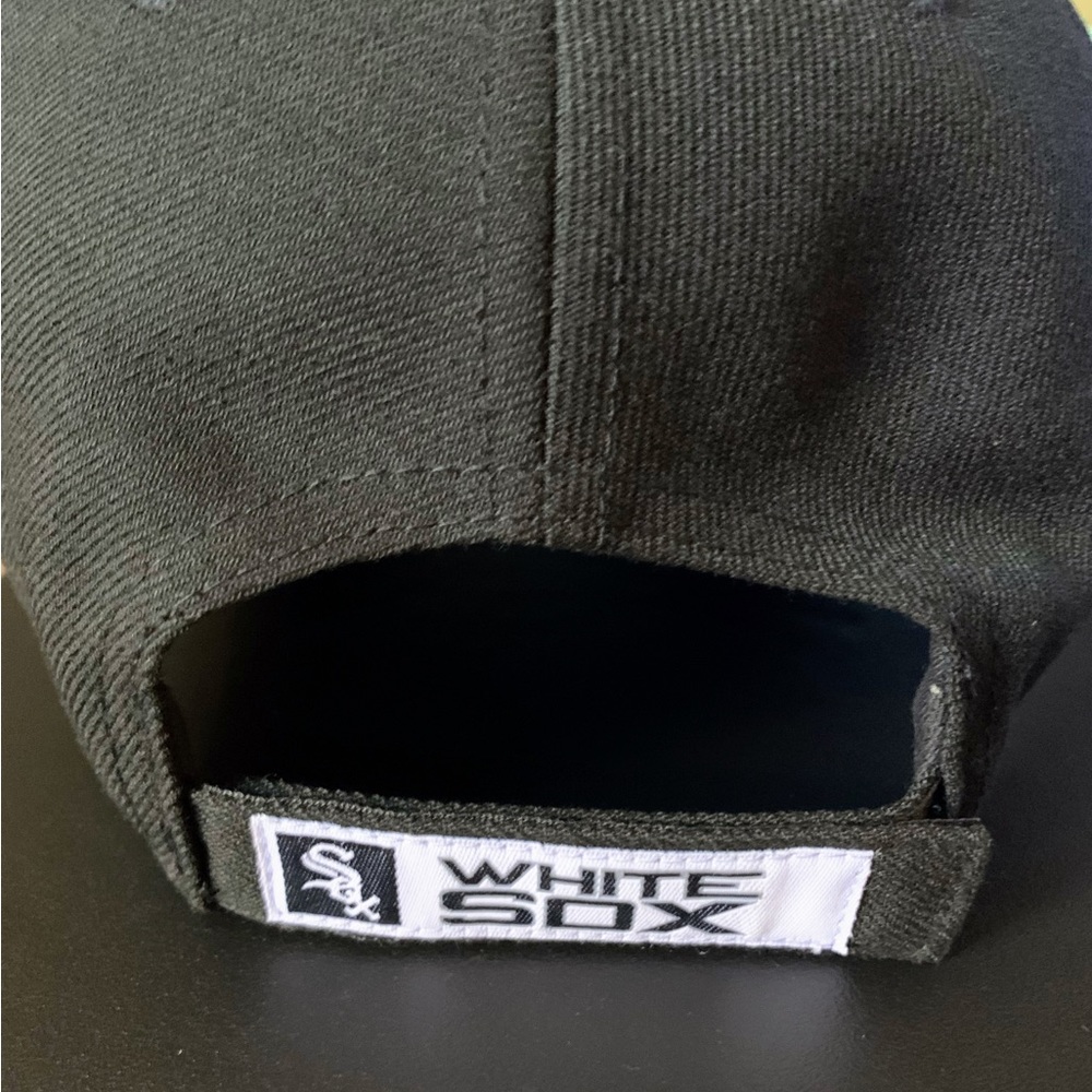 Chicago White Sox Hat New Era 9 Forty Black One Size Fit All